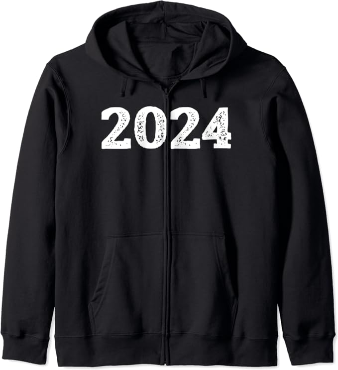 Class of 2024 Zip Hoodie Clothing, Shoes & Jewelry